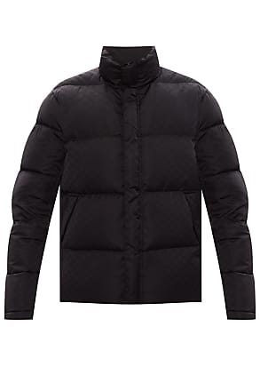 black armani puffer jacket