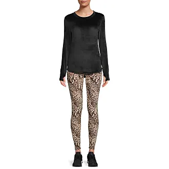 Cuddl Duds Women's Fleecewear with Stretch Legging, Black, X-Large at   Women's Clothing store