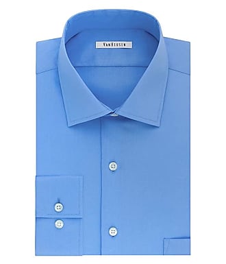 Van Heusen Mens TALL FIT Dress Shirt Flex Collar Stretch Solid (Big and Tall)