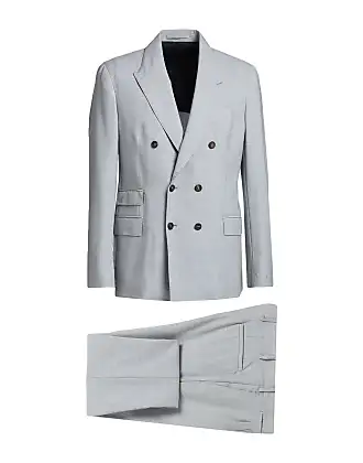 Eleventy mélange-effect panelled blazer - Grey