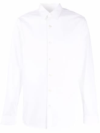 Theory Sylvain slim-fit shirt - men - Cotton/Polyester - 42 - White