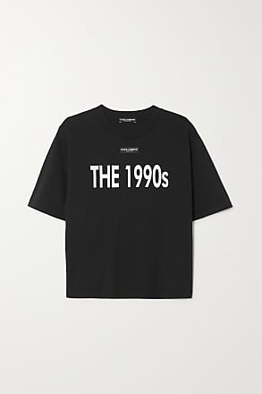 Damen Bekleidung Oberteile T-Shirts Dolce & Gabbana Baumwolle T-shirts in Schwarz 