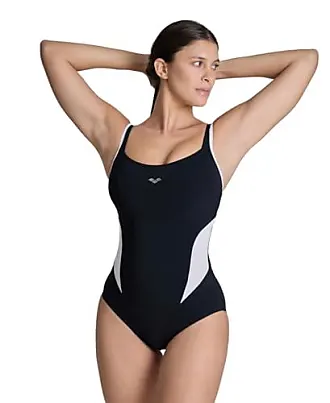  ARENA Women's Bodylift Jewel B-Cup Plus Swimsuit, Black-White :  Clothing, Shoes & Jewelry