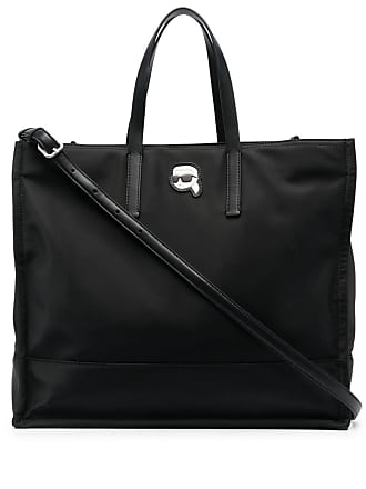 Karl Lagerfeld K/Ikonik Nylon Laptop Pouch Black, Laptop Bag