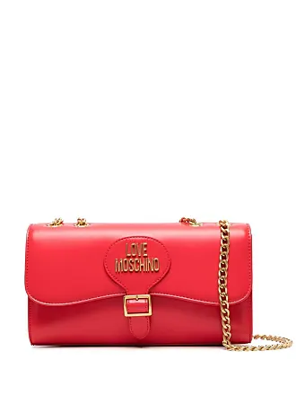 Crossbody bag Moschino Red in Plastic - 37340403