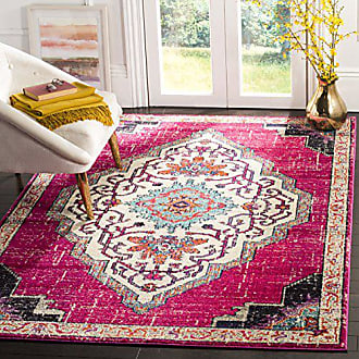 Safavieh Rag Rug RAR125E Light Pink - Multi 8' x 10' Area Rug