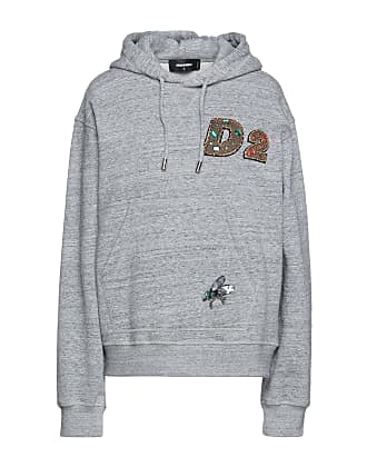 Dsquared2: Gray Hoodies now up to −77% | Stylight