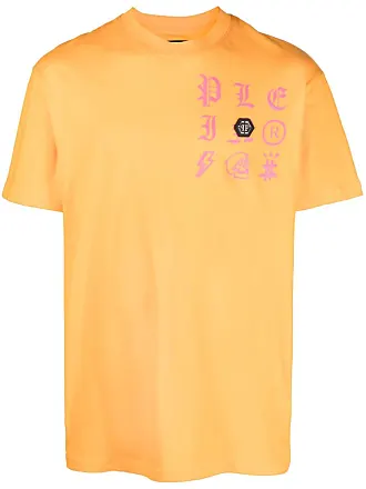 philipp plein orange t shirt