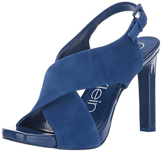 calvin klein blue heels