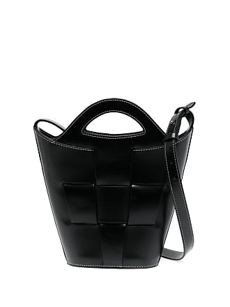 HEREU, Bags, Hereu Coloma S Interwoven Tote Bag Crafted In Black Calf  Leather