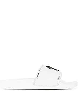 Giuseppe Zanotti Brett all-over Logo Slides - Farfetch