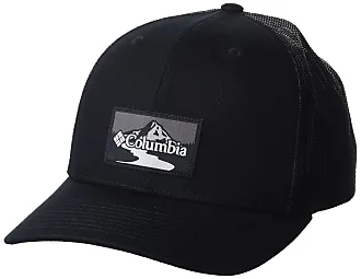 Columbia Unisex PFG Fish Flag Mesh Snap Back - Low, Black/White