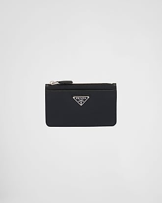 Shop PRADA 2022 SS Saffiano leather passport holder