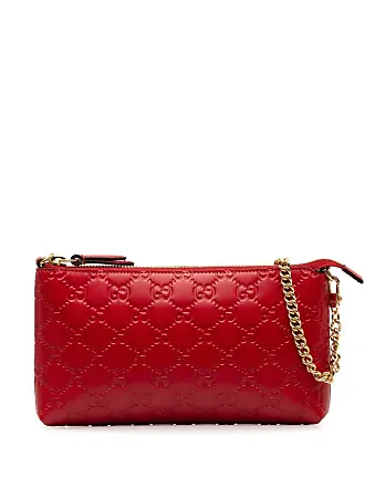 Gucci Pre-Owned Guccissima two-way handbag - Red