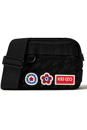 Kenzo Logo-Print Canvas Clutch Bag - Neutrals for Men