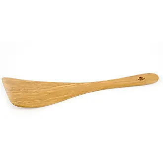 Berard Handcrafted Olive Wood 13 Inch Curved Slotted Spatula