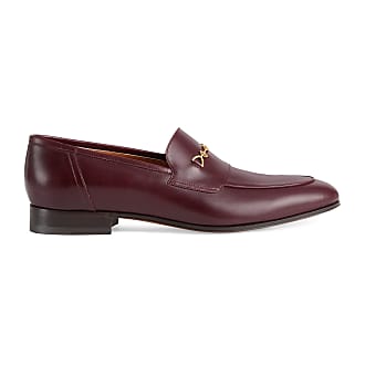 dark red loafers men