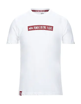 −62% Industries: to Alpha up now White T-Shirts Stylight |