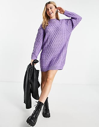 BASIC Shirtkleid Sommer Kleid Blogger Oversize Flieder Lila Cotton 36 38 40 42