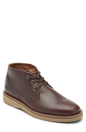 Dunham Mens Chukka Boots, Saddle Brown, 10.5 Wide