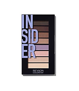 Revlon Eyeshadow Palette by Revlon, ColorStay Looks Book Eye Makeup, Highly Pigmented in Blendable Matte & Metallic Finishes, 940 Insider, 0.21 Oz