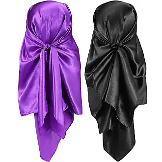 SATINIOR 4 Pcs Silk Bonnet Sleep Cap Women Silk Hair Wrap for Sleeping and  Comfortable Sleep Eye Covering, 4 Piece Set(Black, Pink)
