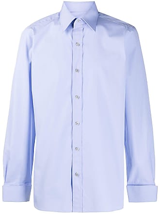 Tom Ford cotton-poplin shirt - men - Cotton - 44 - Blue