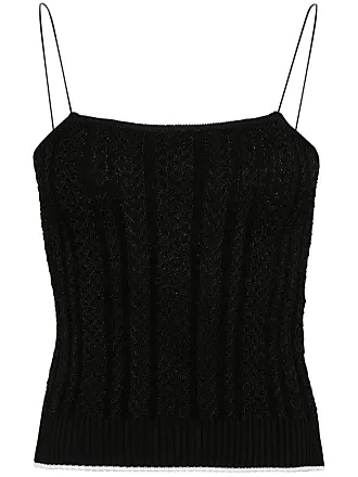 JACQUEMUS Tangelo stretch-wool camisole