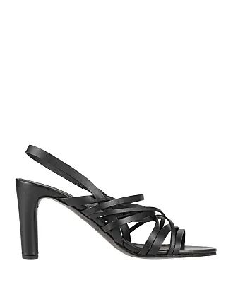 Del Carlo strappy 60mm heel sandals - Black