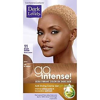 Softsheen Carson SoftSheen-Carson Dark and Lovely Ultra Vibrant Permanent Hair Color Go Intense Hair Dye for Dark Hair with Olive Oil for Shine and Softness, Light Gol