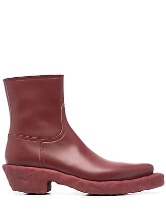 CAMPERLAB Eki - Boots for Men - Red, Size 8, Smooth Leather