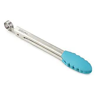 9009 9 Metal Scalloped Utility Tongs