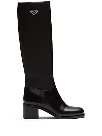 Prada, Monolith Gabardine; Rubber Boots, Black, IT 41, Moda Operandi