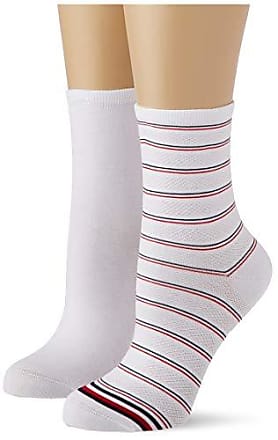 Fashion Socks High Cut Footie 2 Pack Slub Tommy Hilfiger en coloris Neutre Femme Vêtements Chaussettes & Bas 