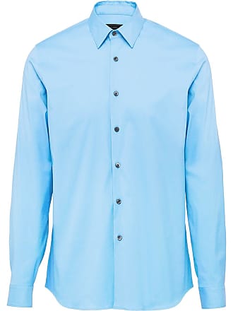 Men's Blue Prada Shirts: 45 Items in Stock | Stylight