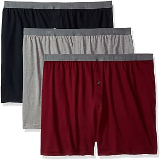 Pack of 3 Fruit of the Loom Men'sExposed Waistband Woven Boxer