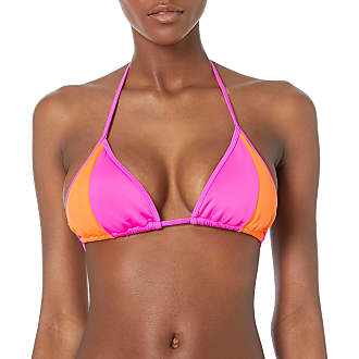 Body Glove Womens Smoothies DITA Solid Triangle Slider Bikini Top Swimsuit
