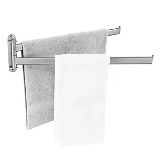 KES Swivel Towel Bar 19.5 4-Arm Extra Long, Swing Out Towel Rack for  Bathroom W