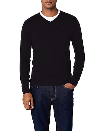 Tom Tailor Denim Lange jumper zwart casual uitstraling Mode Sweaters Lange jumpers 