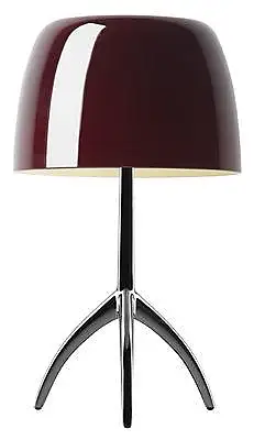 Lampada da tavolo Bridge 2 LED di Foscarini - rosso