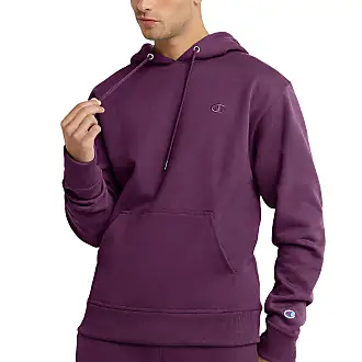 Champion hoodie purple mens hot sale