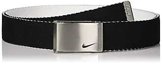 Nike Reversibile Singolo Web Cintura, Nero/Bianco, Etichettalia Unica Donna