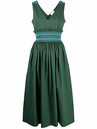 P.A.R.O.S.H. V-neck Midi Dress - Farfetch