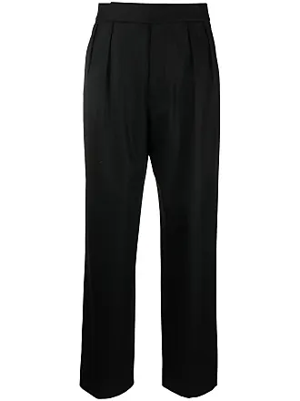 Buy Jet Black Embroidered Carrot Pants Online - Shop for W