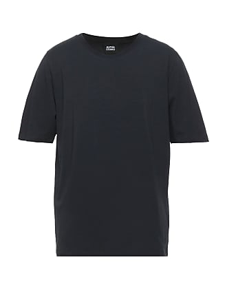 Alpha Studio Baumwolle Pullover in Schwarz für Herren Herren T-Shirts Alpha Studio T-Shirts 