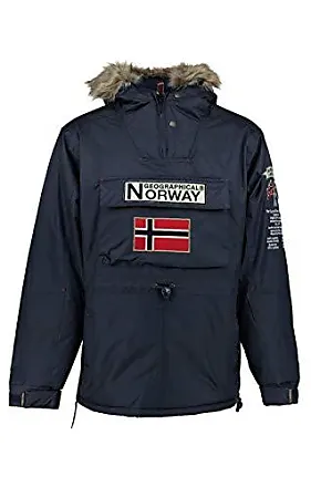Geographical Norway - Parka Homme Bleu S : : Mode