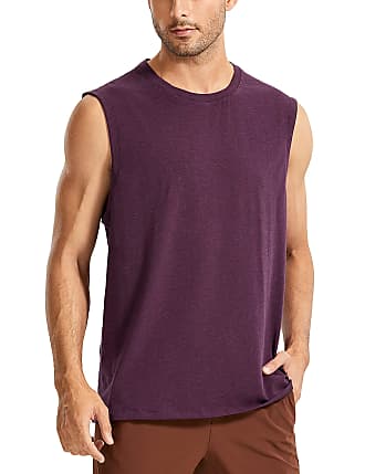  Men's Muscle Tank Tops Cotton Loose Fit V Neck Recreation  Performance Classic Type Sleeveless T Shirts Vests Beige : Clothing, Shoes  & Jewelry