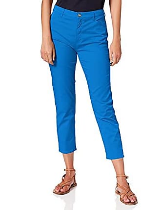 Brax Pantalon taille haute bleu style d\u00e9contract\u00e9 Mode Pantalons Pantalons taille haute 
