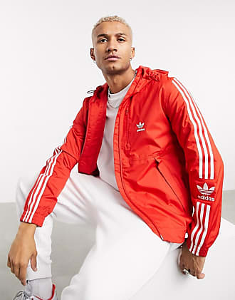 lush red adidas jacket