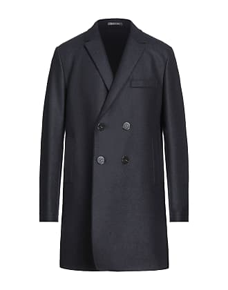 Manteau long Giorgio Armani pour homme en coloris Noir Homme Vêtements Manteaux Manteaux courts 